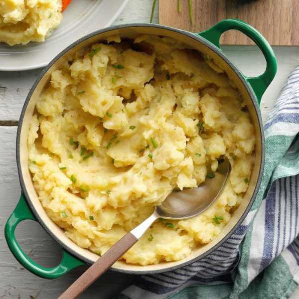 celeriac garlic mashed potato
